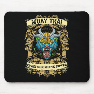 Tradition Meets Power - Kickboxing And Muay Thai L Mouse Pad