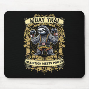 Tradition Meets Power - Kickboxing And Muay Thai S Mouse Pad