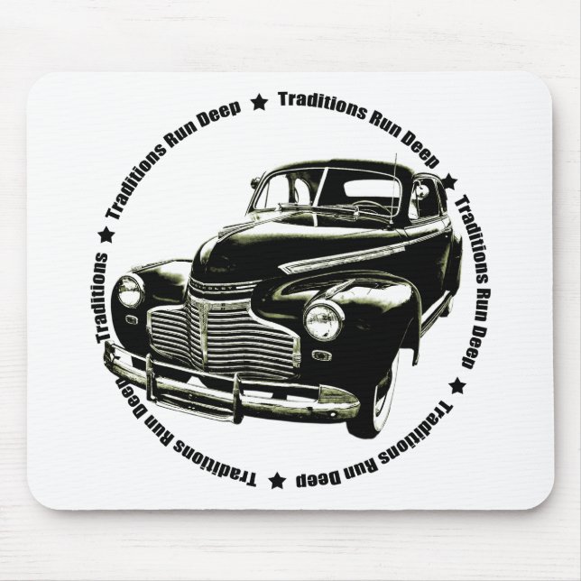 traditional 1941 Chevy Coupe Mouse Pad (Front)