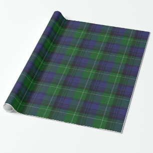 Traditional Abercrombie Tartan Wrapping Paper