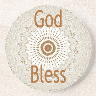 Traditional African Motif Design Art Print Coaster