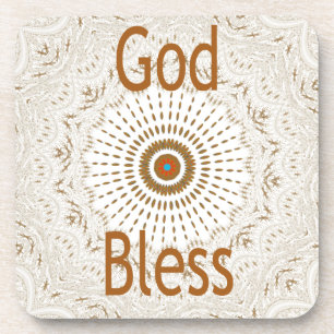 Traditional African Motif Design Art Print Coaster