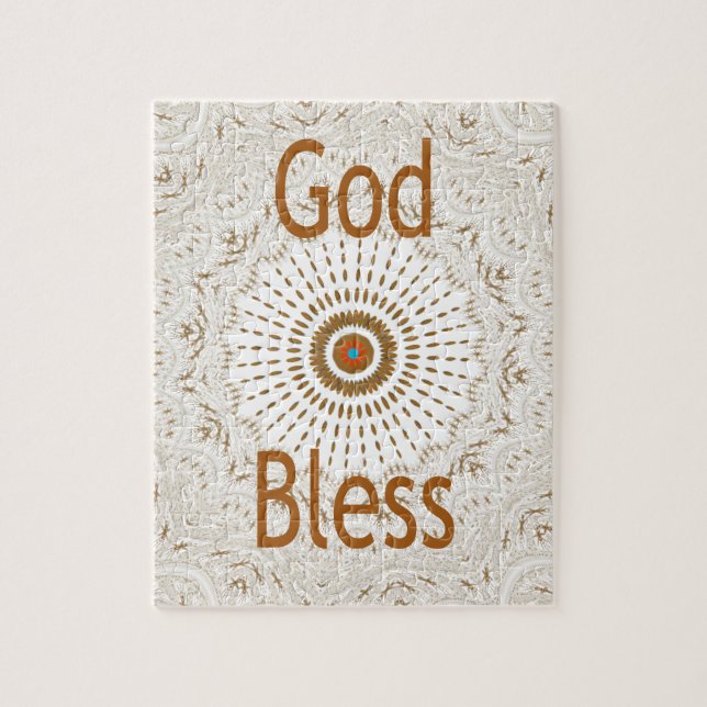 Traditional African Motif Design Art Print Jigsaw Puzzle (Vertical)