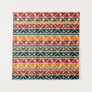 Traditional African Seamless Pattern Design Tapestry