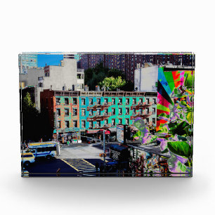 Traditional apartment building Manhattan New York Photo Block