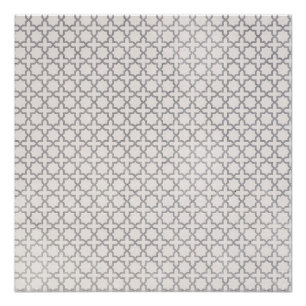 Traditional Arabesque Tile Artwork Poster