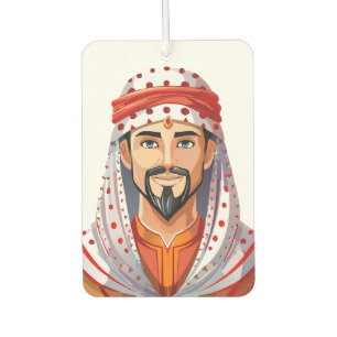Traditional arabic or muslim hat  air freshener