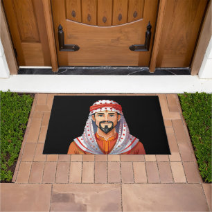 Traditional arabic or muslim hat  doormat