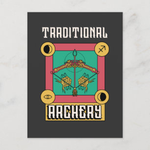 Traditional Archery Postcard