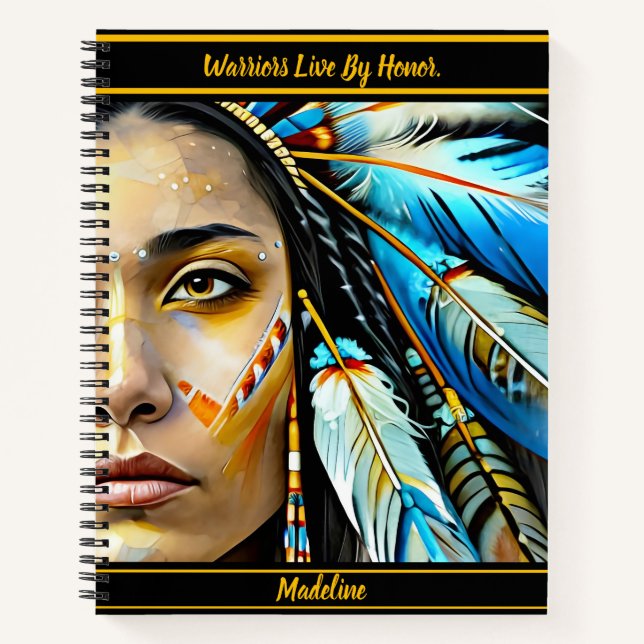 Traditional Art Sketchbook: Tribal Vibes Notebook (Front)