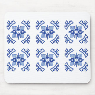 Traditional Azulejos Mouse Pad