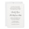 Traditional Black and White Formal Elegant Wedding