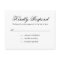 Traditional Black and White Formal Elegant Wedding