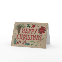 Traditional Botanical Christmas