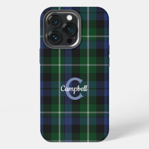 Traditional Campbell Clan Tartan Plaid  iPhone 13 Pro Case