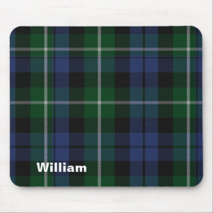 Traditional Campbell Clan Tartan Plaid Mouse Pad