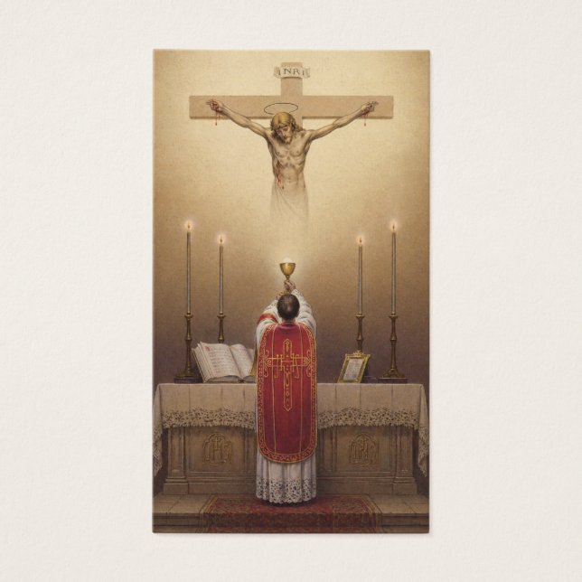 Traditional Catholic Priest Prayer Religious  (Front)