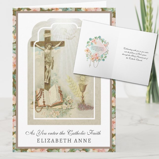 Traditional Catholic Profession of Faith RCIA Card (Creator Uploaded)