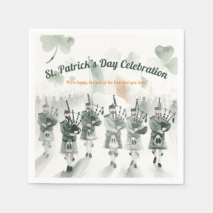 Traditional Celtic Irish St. Patrick’s Day Party Napkin