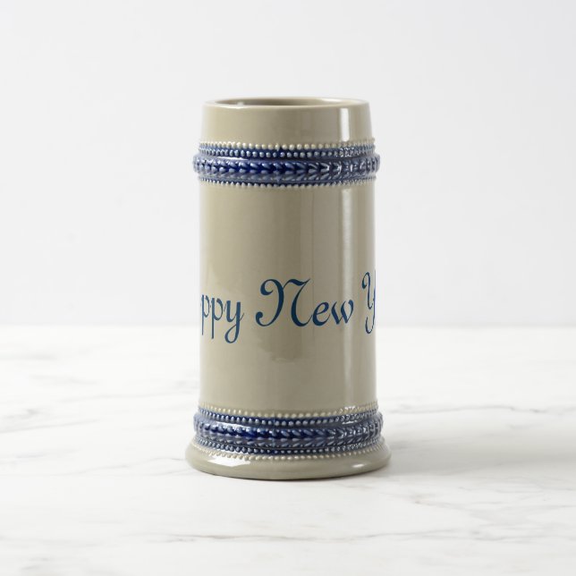 traditional ceramic beer stein (Center)
