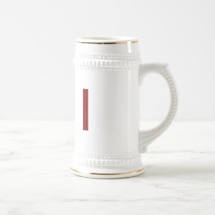 traditional ceramic beer stein
