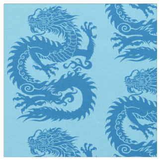 Traditional Chinese dragon Fabric