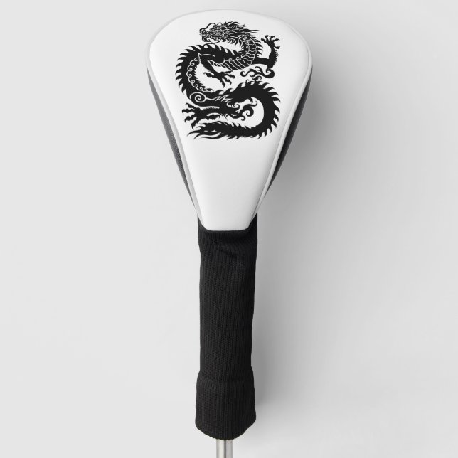 Traditional Chinese dragon Golf Head Cover (Front)