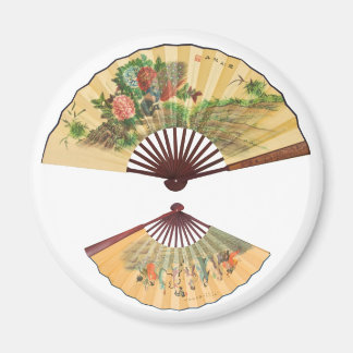 Traditional Chinese fans Magnet