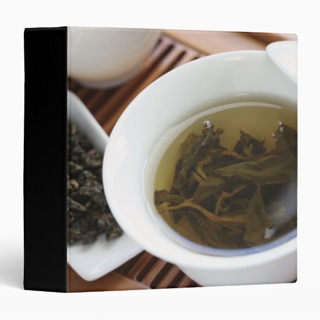 Traditional Chinese tea ceremony: oolong tea Binder (Front/Spine)