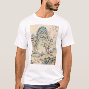 Traditional Chinese Village art painting  T-Shirt