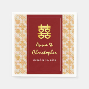 Traditional Chinese wedding peranakan Napkin