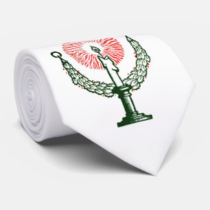 Traditional Christmas Candle Tie