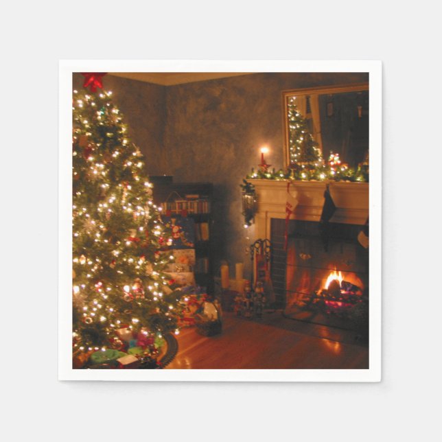 Traditional Christmas Napkin (Front)