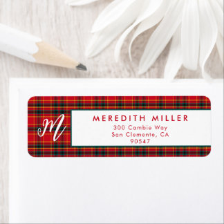 Traditional Christmas Red and Green Plaid