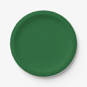 Traditional - Classic Green Paper Plates
