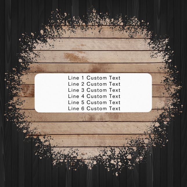 Traditional Custom Business 6 Lines of Serif Text (Creator Uploaded)