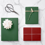 Traditional - Dark Mix - Wrapping Paper Sheets<br><div class="desc">Brighten up your Christmas gifts with this elegant and stylish dark green & dark red wrapping paper from our Traditional Christmas Colours. This beautiful dark green wrapping paper is the perfect way to add a touch of charm and sophistication to your holiday gifts. The carefully selected colour is a rich...</div>