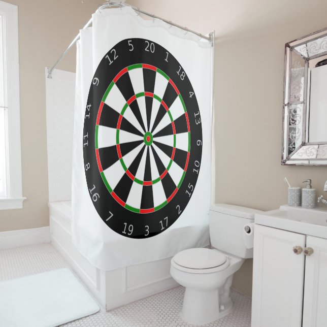 Traditional Dartboard Target Design (In Situ)