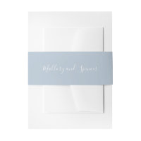 Traditional Dusty Blue Elegant Wedding