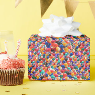 Traditional Eightball Colors, Wrapping Paper