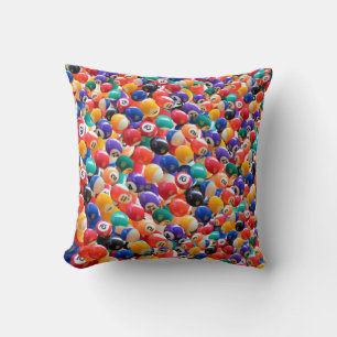 Traditional Eightball Colours,  Cushion