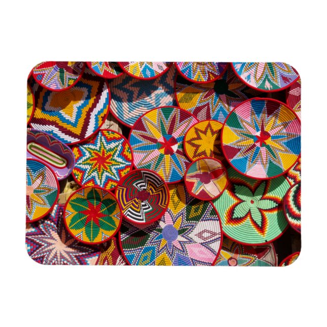 Traditional Ethiopian Baskets Magnet (Horizontal)