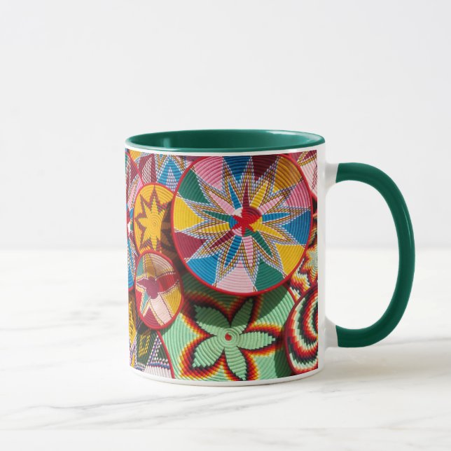 Traditional Ethiopian Baskets Mug (Right)
