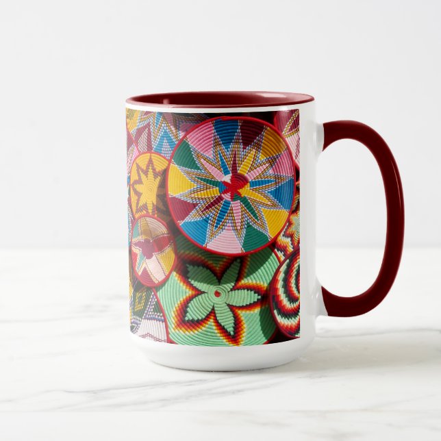 Traditional Ethiopian Baskets Mug (Right)