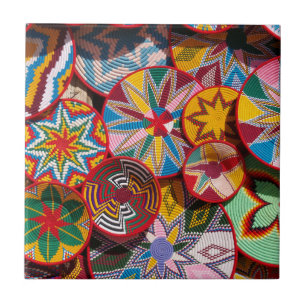 Traditional Ethiopian Baskets Tile