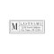 Traditional Family Monogram & Return Address