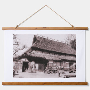 Traditional Farmhouse of Mimasaka Hanging Tapestry
