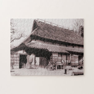 Traditional Farmhouse of Mimasaka Jigsaw Puzzle