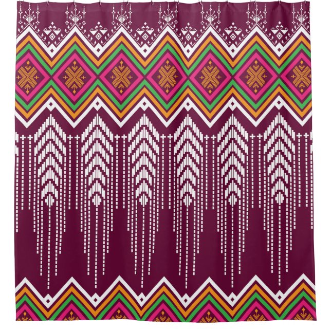 Traditional Geometric Ethnic Pattern (Front)