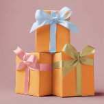 Traditional - Golden Orange Wrapping Paper Sheets<br><div class="desc">Brighten up your Christmas gifts with this elegant and stylish Golden Orange wrapping paper from our Traditional Christmas Colours. This beautiful orange wrapping paper is the perfect way to add a touch of charm and sophistication to your holiday gifts. The carefully selected colour is a rich and festive shade of...</div>